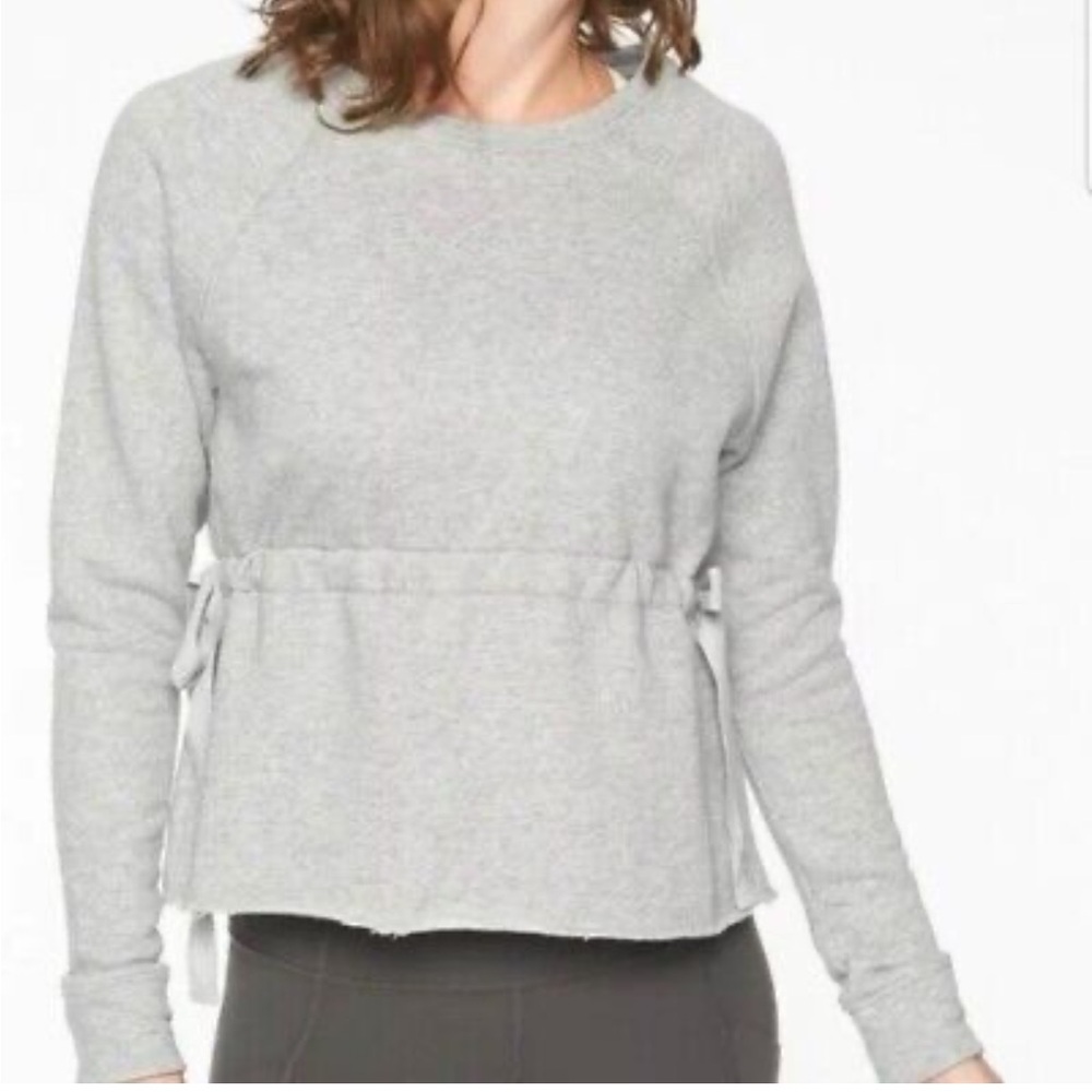 Athleta Studio Cinch Sweatshirt | Size S